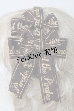 画像2: ALICE and the PIRATES / A/Pロゴリボンカチューシャ  ブラウン S-25-08-14-006-PA-AC-AS-ZS