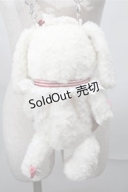 画像2: BABY,THE STARS SHINE BRIGHT / アイスカフェうさくみゃちゃんポシェット  白 S-25-08-14-008-BA-BG-HR-ZS