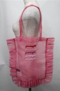 Candy Stripper / チュールトートバッグ  ピンク S-25-08-14-009-PU-BG-AS-ZS
