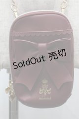 m petit by misako / NINA′Sスマホショルダーバッグ  ワイン S-25-08-14-010-LO-BG-AS-ZS
