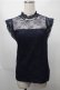 画像1: axes femme / トップス  紺 S-25-08-14-020-AX-TO-AS-ZS (1)