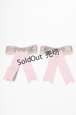 画像2: Angelic Pretty / Chocolaterie PetitリボンクリップSet  ピンク S-25-08-14-003-AP-AC-HR-ZS
