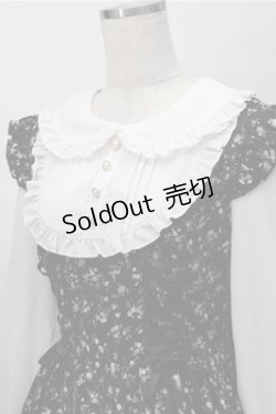 画像3: Amavel / Flower Gardenミドルワンピース  黒ｘ白 S-25-08-14-027-CA-OP-HR-ZS