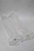 Angelic Pretty / ハートチュールPrincessアームウォーマー  白 S-25-08-14-004-AP-ZA-HR-ZS
