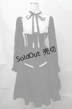 画像3: metamorphose / Clan chateauワンピースセット  黒ｘ白 S-25-08-14-030-ME-OP-AS-ZS