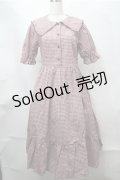 m petit by misako / AM*ギンガムCHKワンピース  赤ｘ白 S-25-08-14-031-LO-OP-HR-ZS
