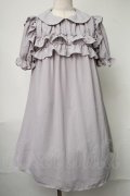 Ank Rouge / シフォンワンピース  ラベンダー S-25-08-15-045-CA-OP-HR-ZS