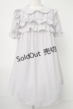 画像1: Ank Rouge / シフォンワンピース  ラベンダー S-25-08-15-045-CA-OP-HR-ZS