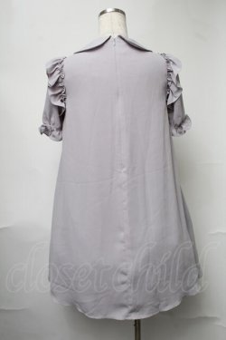 画像2: Ank Rouge / シフォンワンピース  ラベンダー S-25-08-15-045-CA-OP-HR-ZS