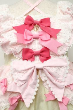 画像3: BABY,THE STARS SHINE BRIGHT / Cutie Whipped cream parfaitジャンパースカート  レモン S-25-08-15-054-BA-OP-AS-ZS