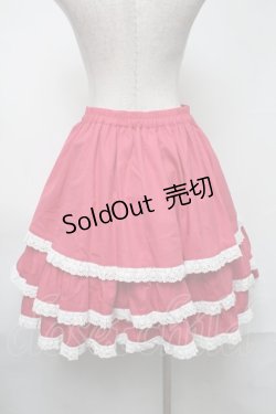 画像2: To Alice / ドットティアードスカート  赤 S-25-08-15-059-LO-SK-AS-ZS