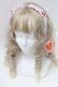 画像1: BABY,THE STARS SHINE BRIGHT / Cutie Whipped cream parfaitカチューシャ  濃ピンク S-25-08-15-022-BA-AC-AS-ZS (1)