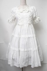 BABY,THE STARS SHINE BRIGHT / デザートワンピース（2025年）  白 S-25-08-15-036-BA-OP-AS-ZS