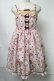 画像1: Angelic Pretty / なかよしジンジャークッキージャンパースカート  ピンク S-25-08-15-039-AP-OP-AS-ZS (1)