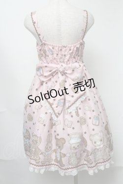 画像2: Angelic Pretty / なかよしジンジャークッキージャンパースカート  ピンク S-25-08-15-039-AP-OP-AS-ZS