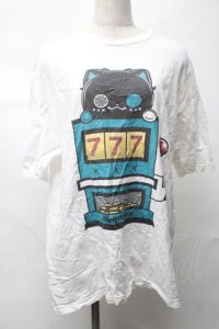 NieR Clothing / プリントTシャツ  白 S-25-08-16-001-PU-TS-HR-ZI
