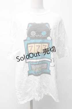 画像1: NieR Clothing / プリントTシャツ  白 S-25-08-16-001-PU-TS-HR-ZI