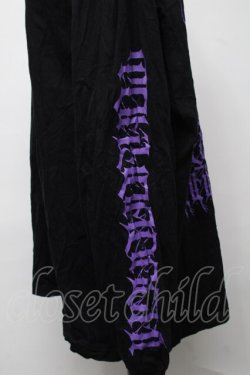 画像3: KRY CLOTHING / プリントロンT  黒ｘ紫 S-25-08-16-048-EL-TO-HR-ZS