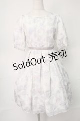 LODISPOTTO / シフォン花柄ワンピース  オフ S-25-08-16-055-LO-JA-HR-ZS