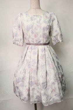 画像1: LODISPOTTO / シフォン花柄ワンピース  オフ S-25-08-16-055-LO-JA-HR-ZS