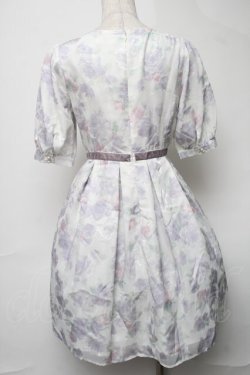 画像2: LODISPOTTO / シフォン花柄ワンピース  オフ S-25-08-16-055-LO-JA-HR-ZS