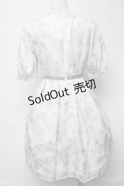 画像2: LODISPOTTO / シフォン花柄ワンピース  オフ S-25-08-16-055-LO-JA-HR-ZS