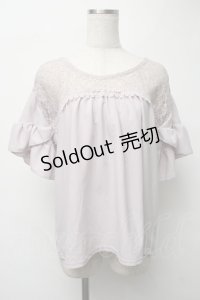axes femme / トップス  ラベンダー S-25-08-16-013-AX-TO-AS-ZS