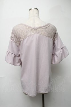 画像2: axes femme / トップス  ラベンダー S-25-08-16-013-AX-TO-AS-ZS