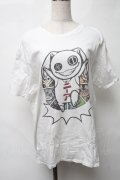 NieR Clothing / プリントTシャツ  白 S-25-08-16-002-PU-TS-HR-ZS