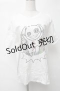 NieR Clothing / プリントTシャツ  白 S-25-08-16-002-PU-TS-HR-ZI
