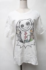 NieR Clothing / プリントTシャツ  白 S-25-08-16-002-PU-TS-HR-ZS
