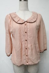 axes femme / トップス  オレンジ S-25-08-16-019-AX-TO-AS-ZS