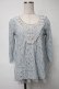 画像1: axes femme / トップス  サックス S-25-08-16-022-AX-TO-AS-ZS (1)