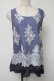 画像1: axes femme / トップス  青 S-25-08-16-024-AX-TO-AS-ZS (1)