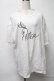 画像1: NieR Clothing / プリントTシャツ  白 S-25-08-16-003-PU-TS-HR-ZS (1)