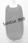NieR Clothing / うさ耳プルパーカー  黒 S-25-08-16-031-PU-TO-HR-ZY