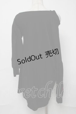 画像2: NieR Clothing / 肩開きトップス  黒 S-25-08-16-032-PU-TO-HR-ZY