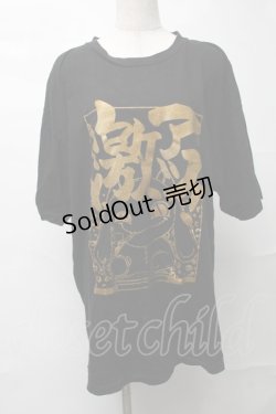 画像1: NieR Clothing / プリントTシャツ  黒 S-25-08-16-033-PU-TS-HR-ZI