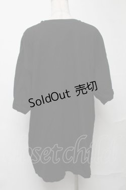 画像2: NieR Clothing / プリントTシャツ  黒 S-25-08-16-033-PU-TS-HR-ZI