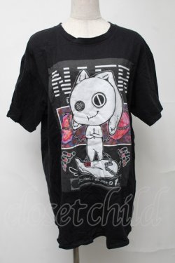画像1: NieR Clothing / プリントTシャツ  黒 S-25-08-16-034-PU-TS-HR-ZS