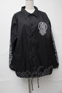 画像1: KRY CLOTHING / ナイロンブルゾン  黒 S-25-08-16-041-EL-JA-HR-ZS
