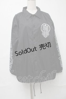 画像1: KRY CLOTHING / ナイロンブルゾン  黒 S-25-08-16-041-EL-JA-HR-ZS