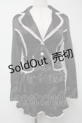 Deary / サテンレースセットアップ  黒ｘピンク S-25-08-16-045-LO-OP-HR-ZS