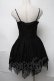 画像2: DARK IN LOVE / Gothic Dark Demon Pleated Dressワンピース  黒 S-25-08-17-047-PU-OP-HR-ZS (2)