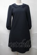 franche lippee black / ワンピース  紺 S-25-08-17-050-LO-OP-AS-ZS