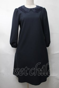 画像1: franche lippee black / ワンピース  紺 S-25-08-17-050-LO-OP-AS-ZS