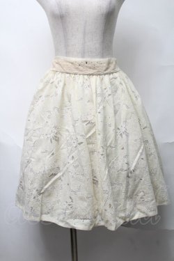 画像1: axes femme /花柄ｘ蝶オパールスカート  オフ S-25-08-17-053-AX-SK-AS-ZS