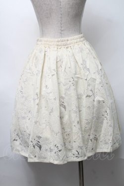 画像2: axes femme /花柄ｘ蝶オパールスカート  オフ S-25-08-17-053-AX-SK-AS-ZS