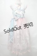 LOLITA / スイート遊園地プリンセスフェアリードレス  ピンクｘサックス S-25-08-17-028-LO-OP-HR-ZS