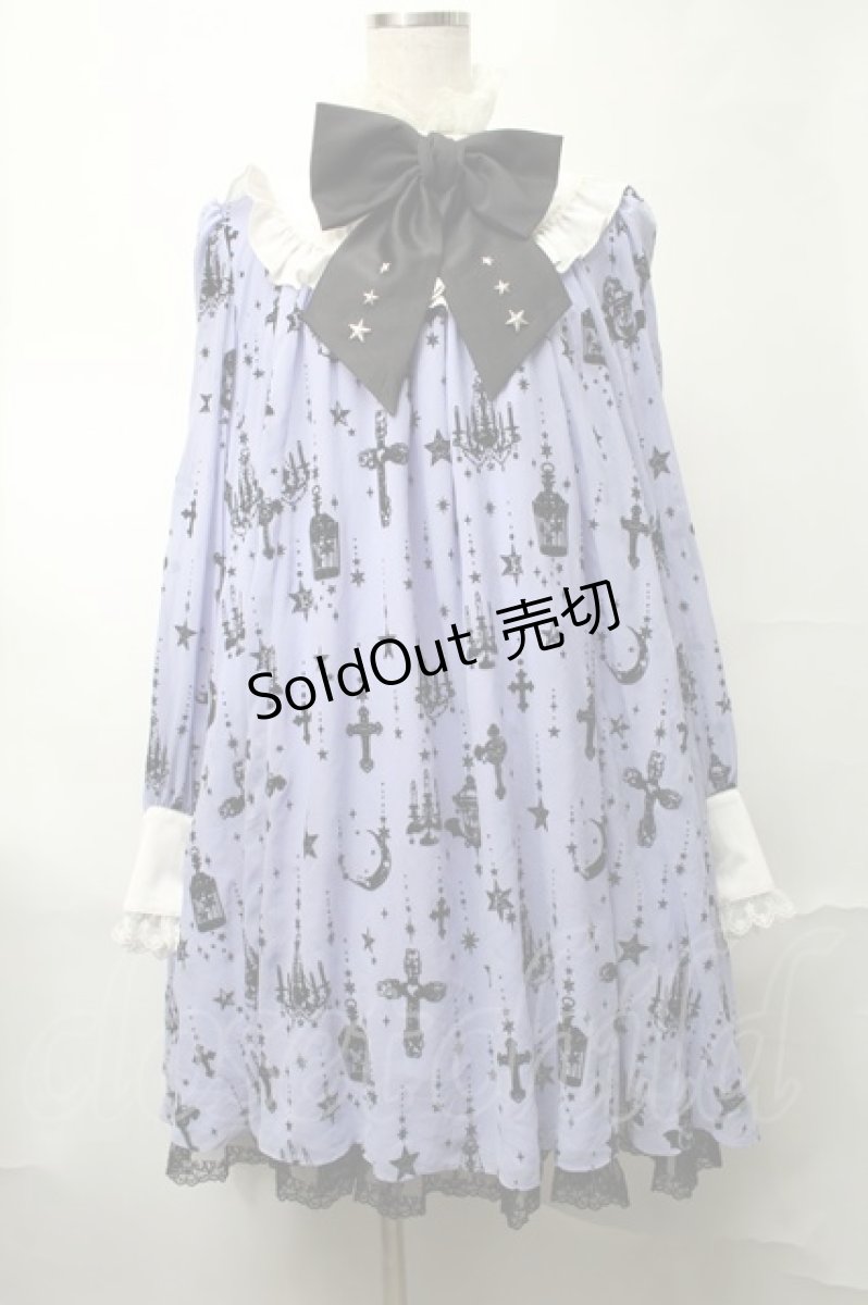 画像1: Angelic Pretty / Holy Lanternワンピース  ラベンダー S-25-08-17-039-AP-OP-AS-ZS (1)